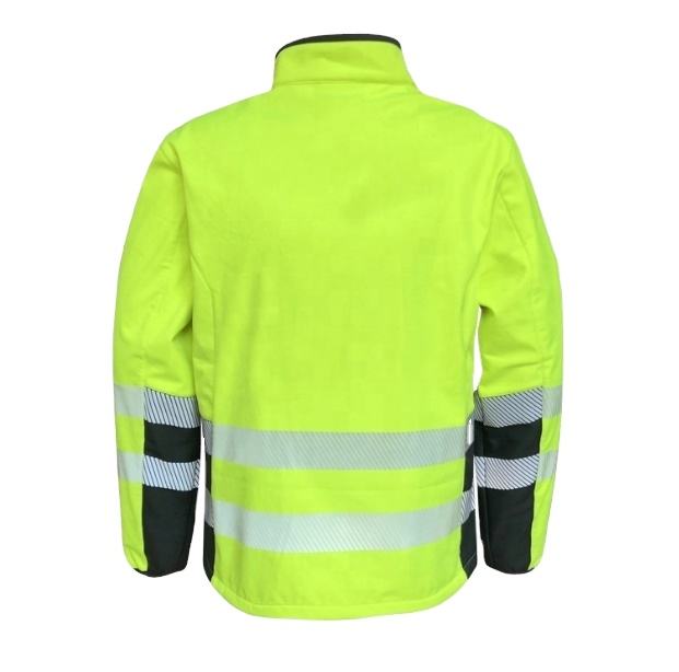 National Apparels Construction Reflective Clothes Safety Reflective Jacket High Visibility Workwear Safety Workers Bomber Waterproof Jacket
